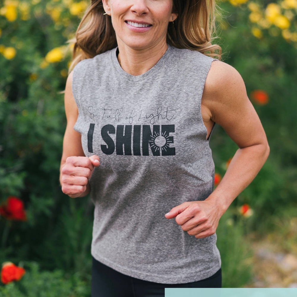 Gray Shine Vintage Tank